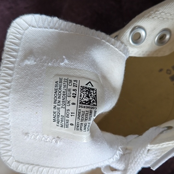 Mens converse all star shoes size 9 - Picture 3 of 4
